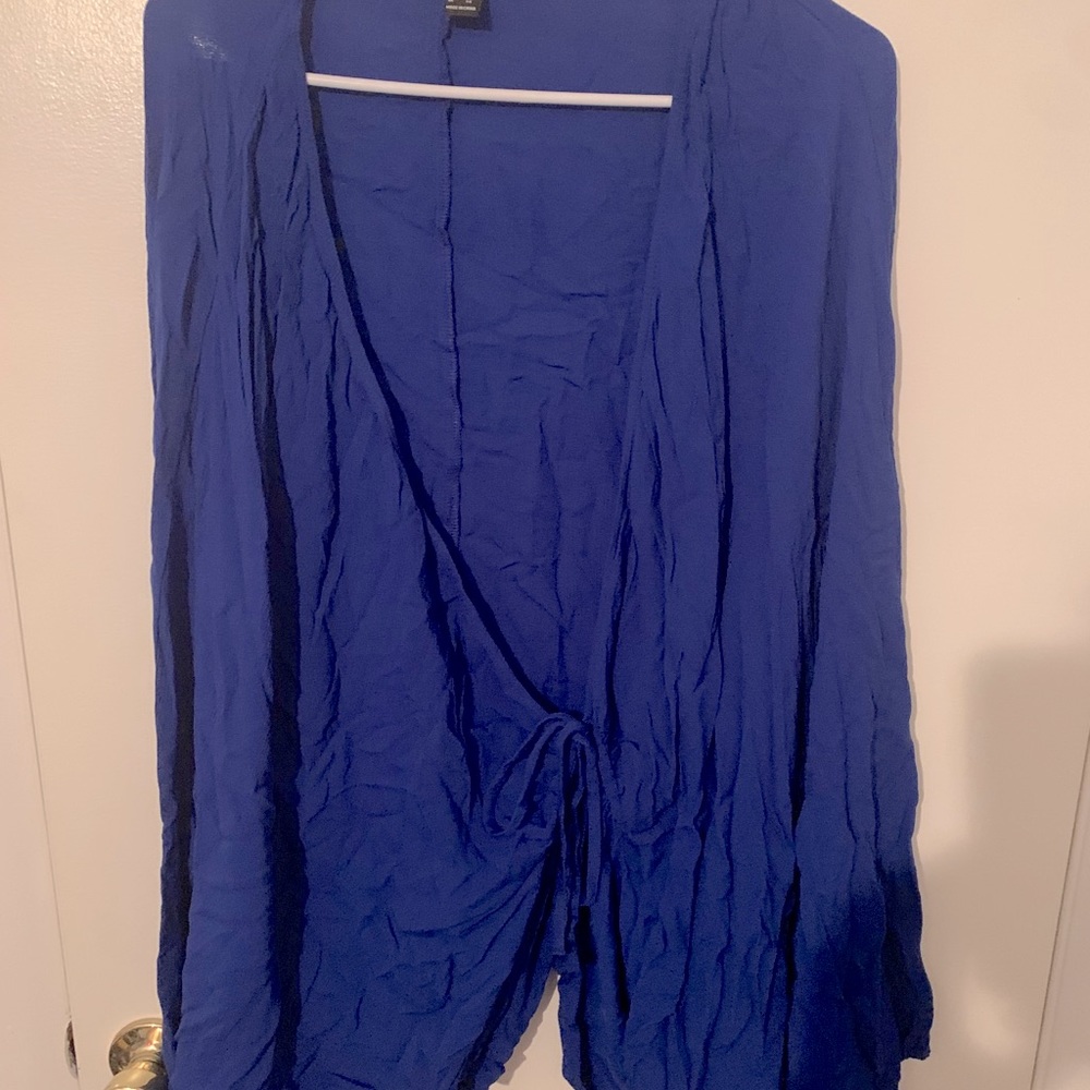 forever21 plus size 3x crinkle butterfly sleeves